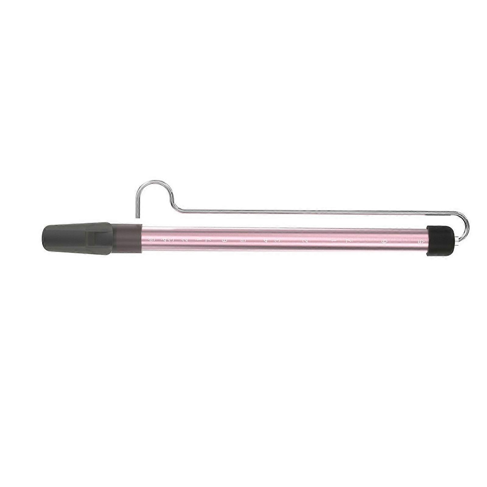 Aluminum Alloy Slide Whistle Instrument Portable Scale Sliding Flute With Steel Sliding Rod For Performances Practice  Pink