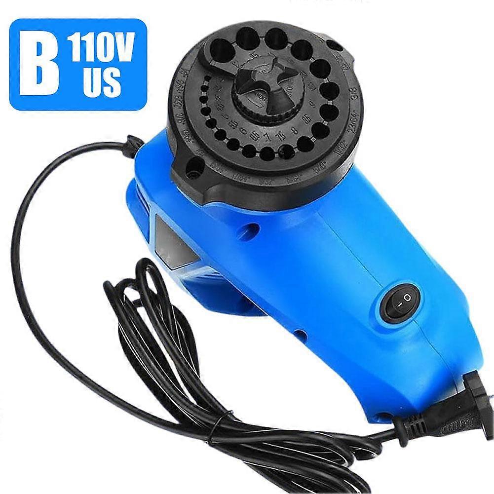 Drill Bit Sharpener For Twist Bits 3-12mm Easy 2 Step Sharpening Restores To Factory Accuracy