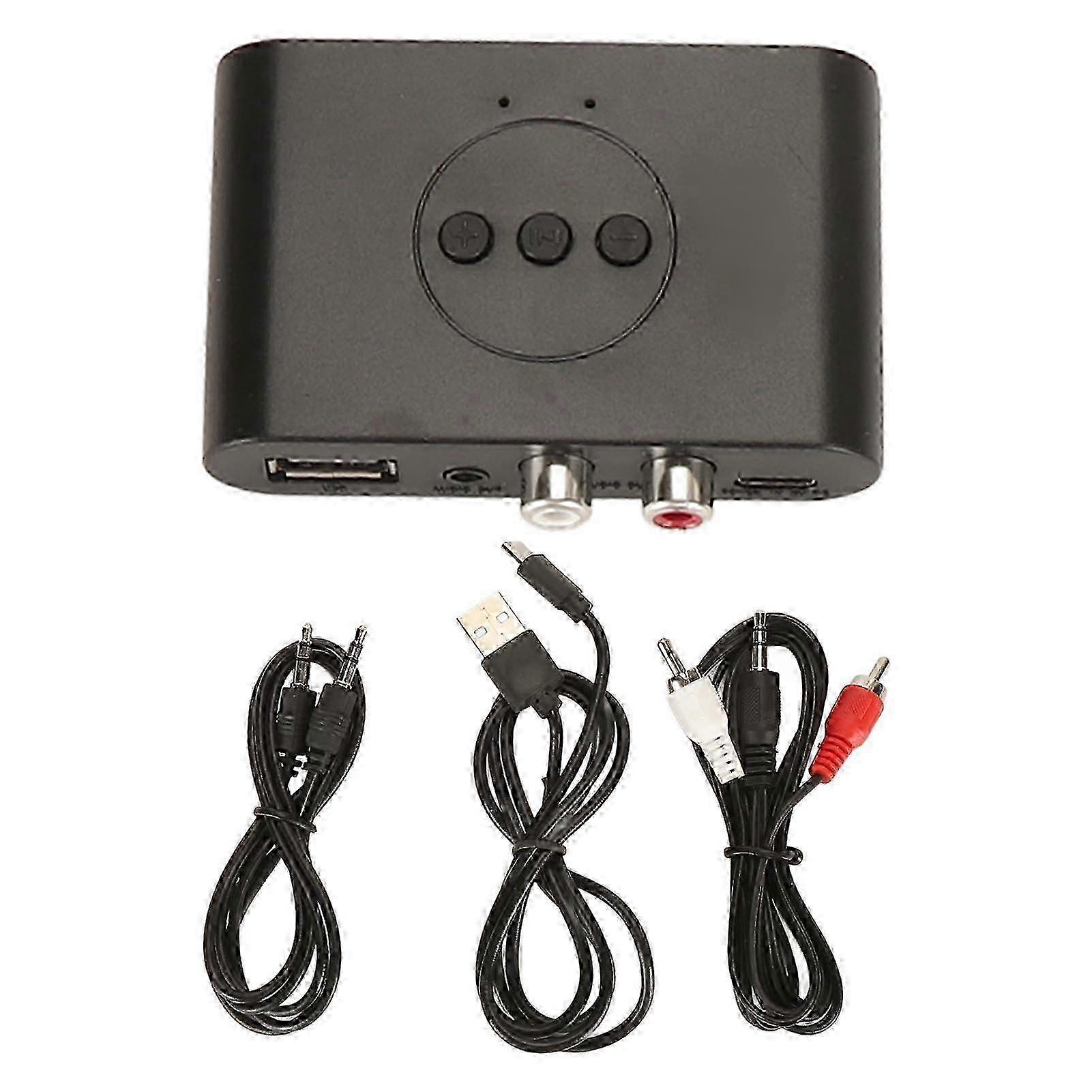 Bluetooth Receiver NFC Enabled Support U Disk 3.5mm AUX Wireless Sound Adapter for Car Speaker Amplifier