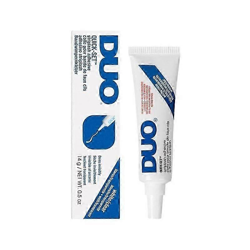 Ardell DUO Quick-Set Adhesive Clear 14g Transparent. Eyelash adhesive for false lashes.