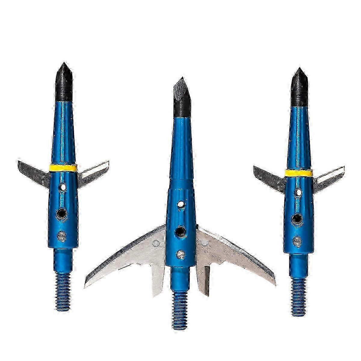 Levi Morgan Series 2-Blade Broadhead 2' 100 Grain Pack of 3