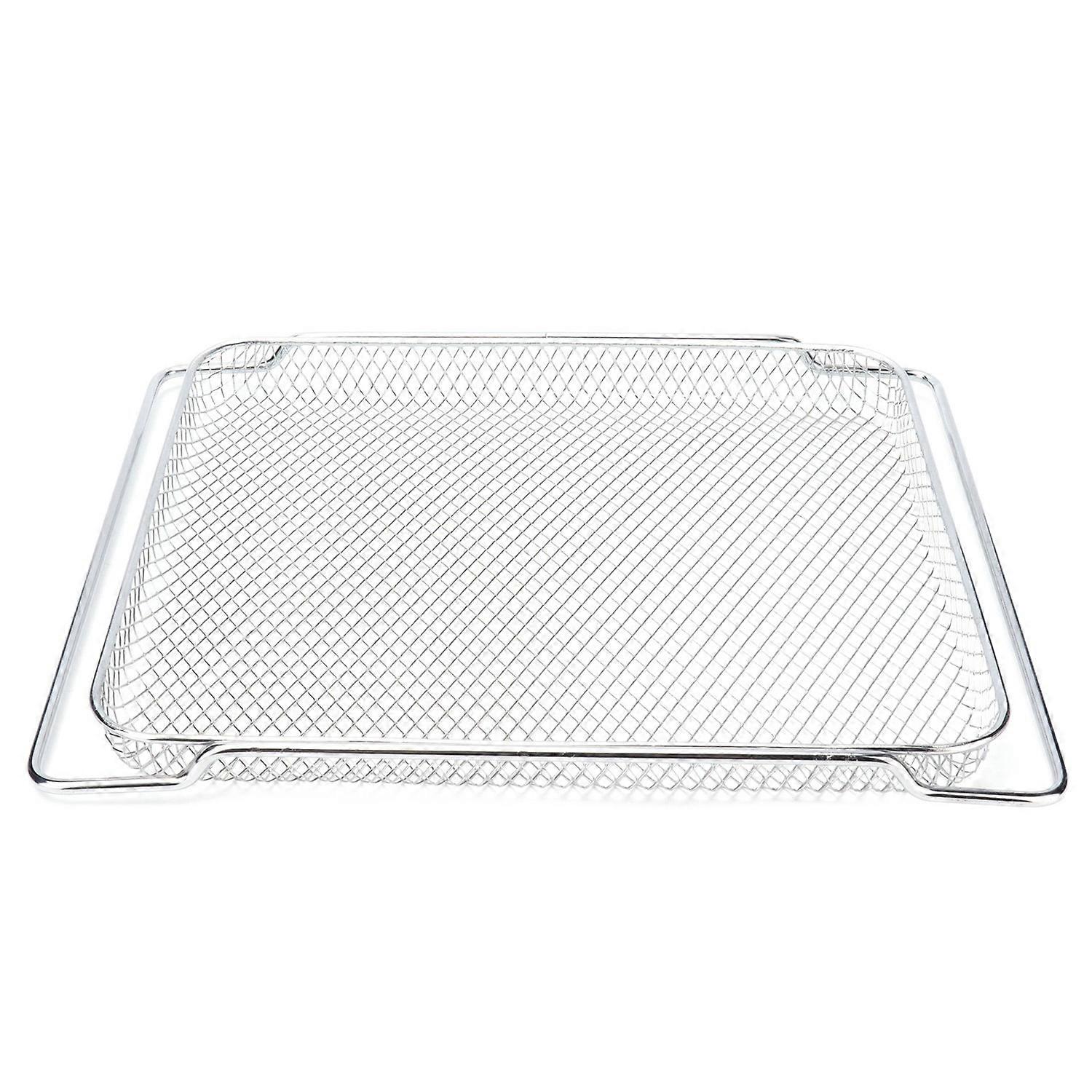 Oven Rack Safe Stainless Steel Multi Functional Grilled Net for Baking Cooling 36x30cm