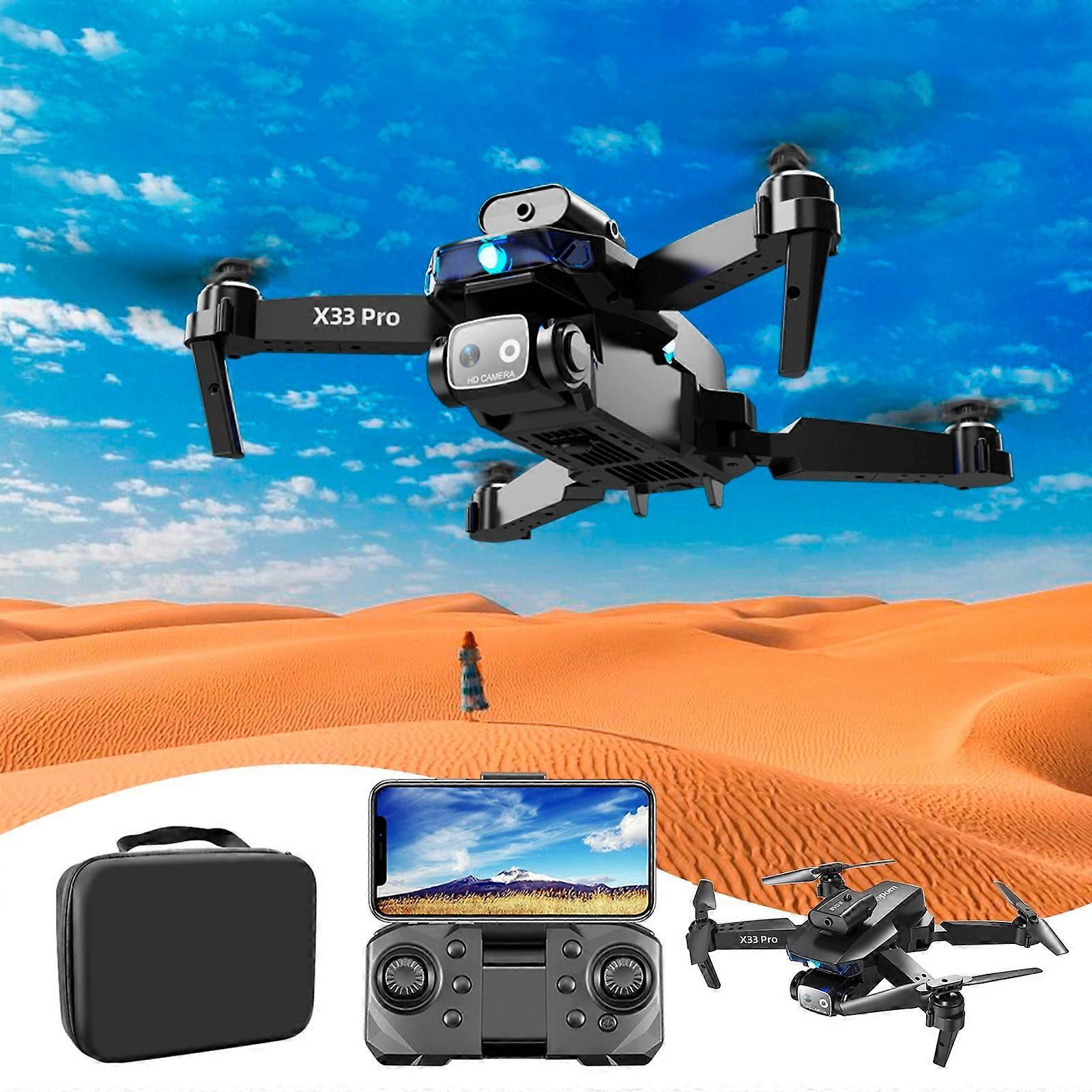 WiFi FPV Drone with 1080P HD Camera, Altitude Hold, Headless Mode, Circle & Route Fly, Foldable RC Quadcopter for Adults