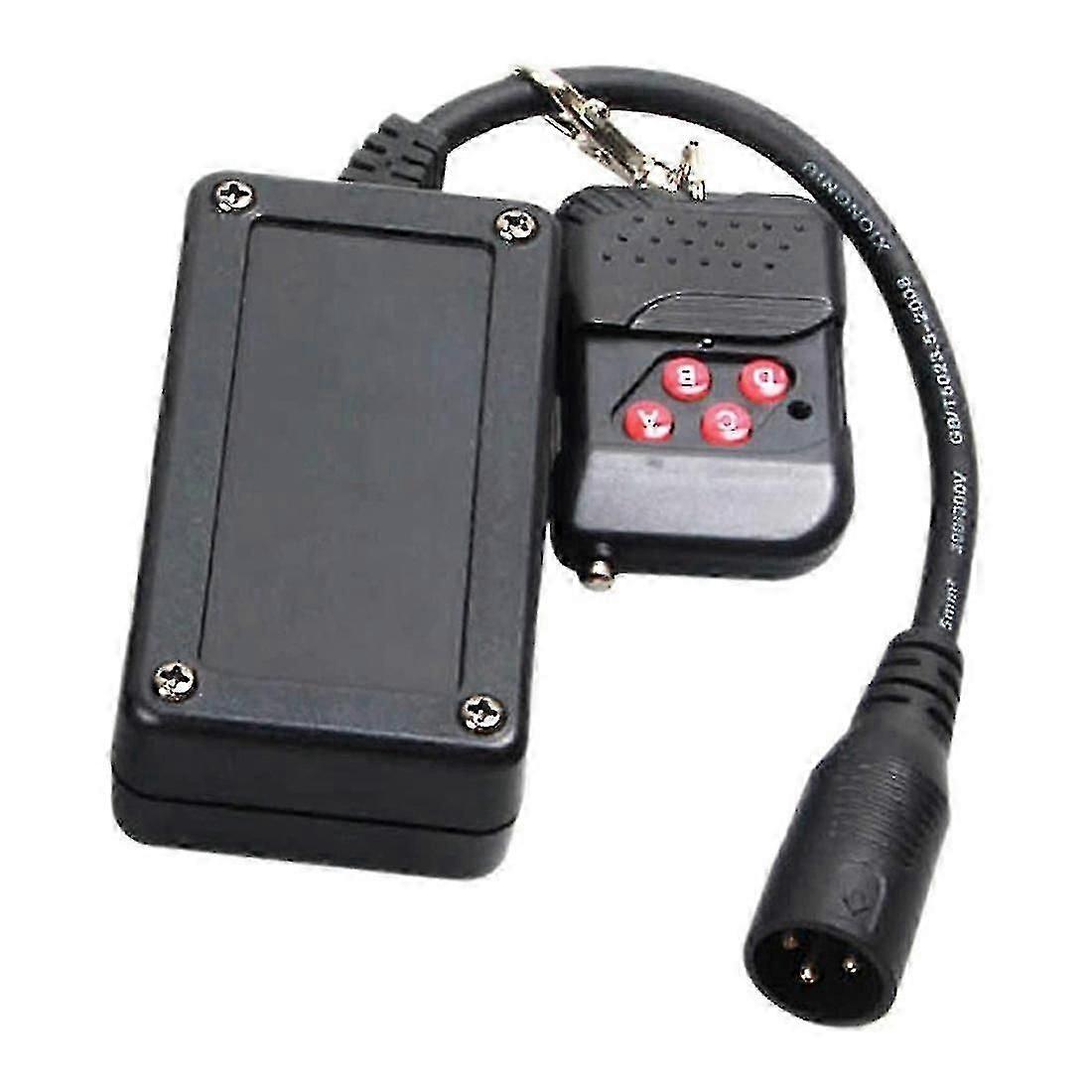 Wireless 3-Pin XLR Remote Control Receiver for Smoke Fog Machine DJ Stage Controller 400W 900-hao