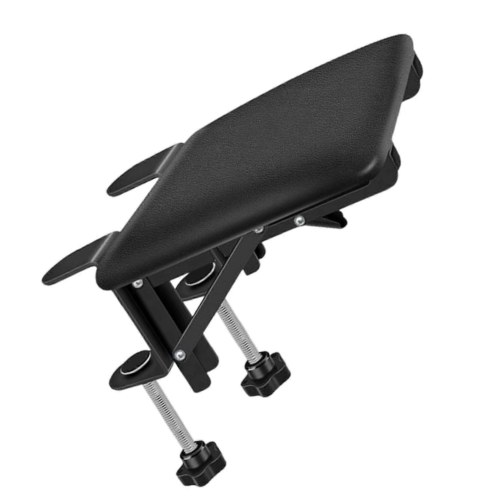 Ergonomic Desk Arm Rest Extender Pad 90degree Folds for Elbow Support and Comfortable Office Table 13Kg LoadExtension Multicolor