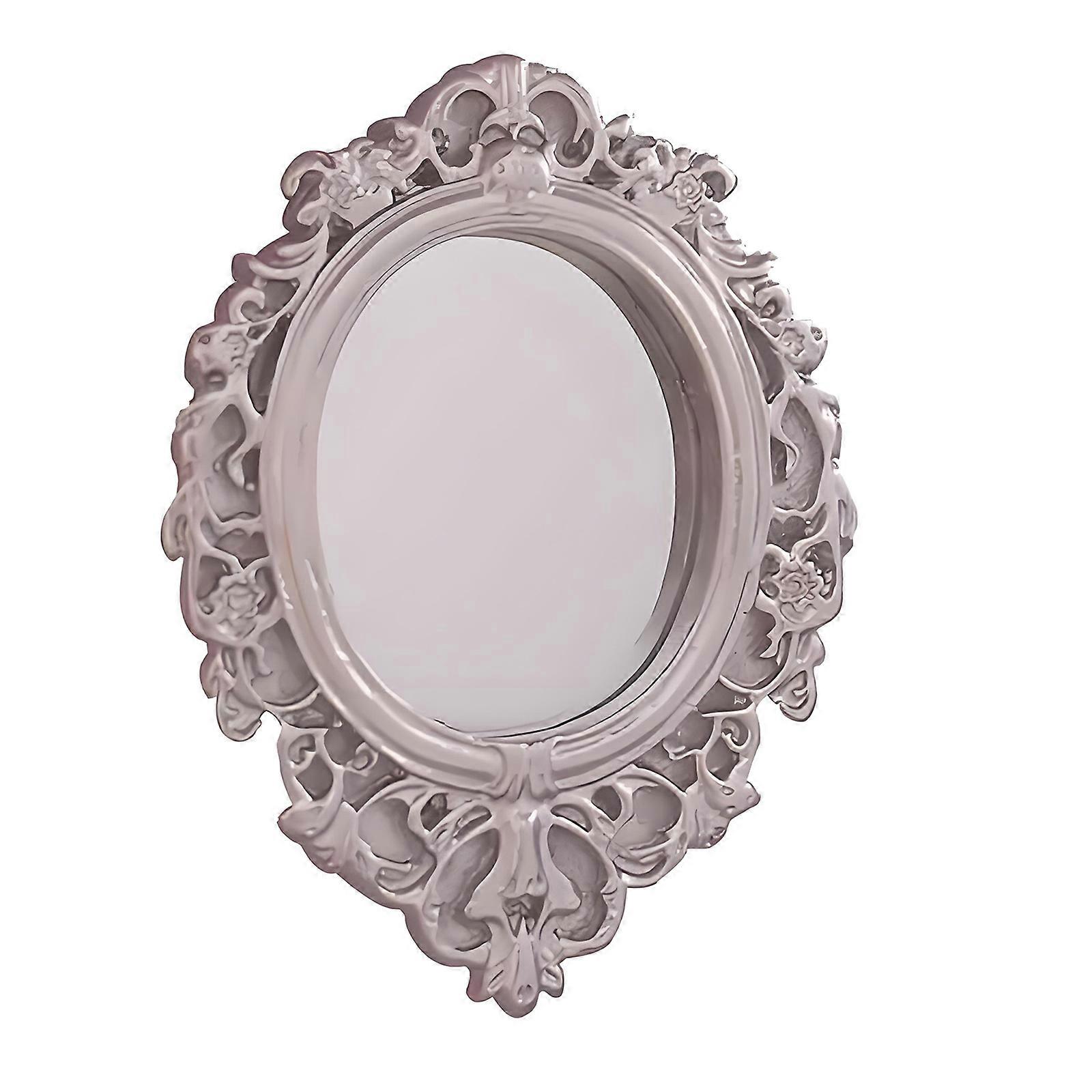 Classical Miniature Mirror Model Figurine For Doll House Decoration Safe Child Friendly Collectible Scene Display Decors Multicolor