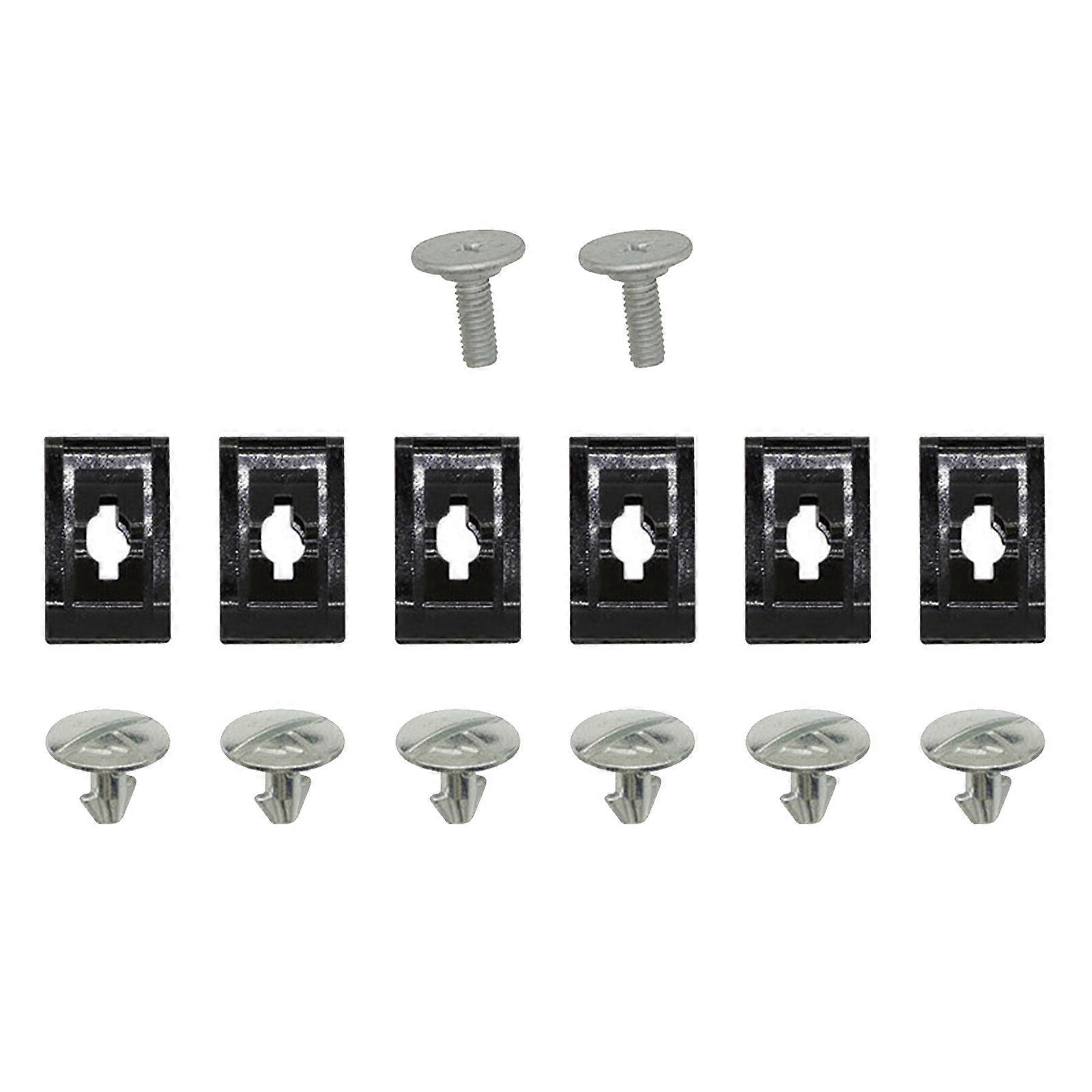 Splash Shield Hardware Bolts 90674TY2 A012017-2 Easy Installation Fastener Lower Engine Cover Pin Screws Multicolor