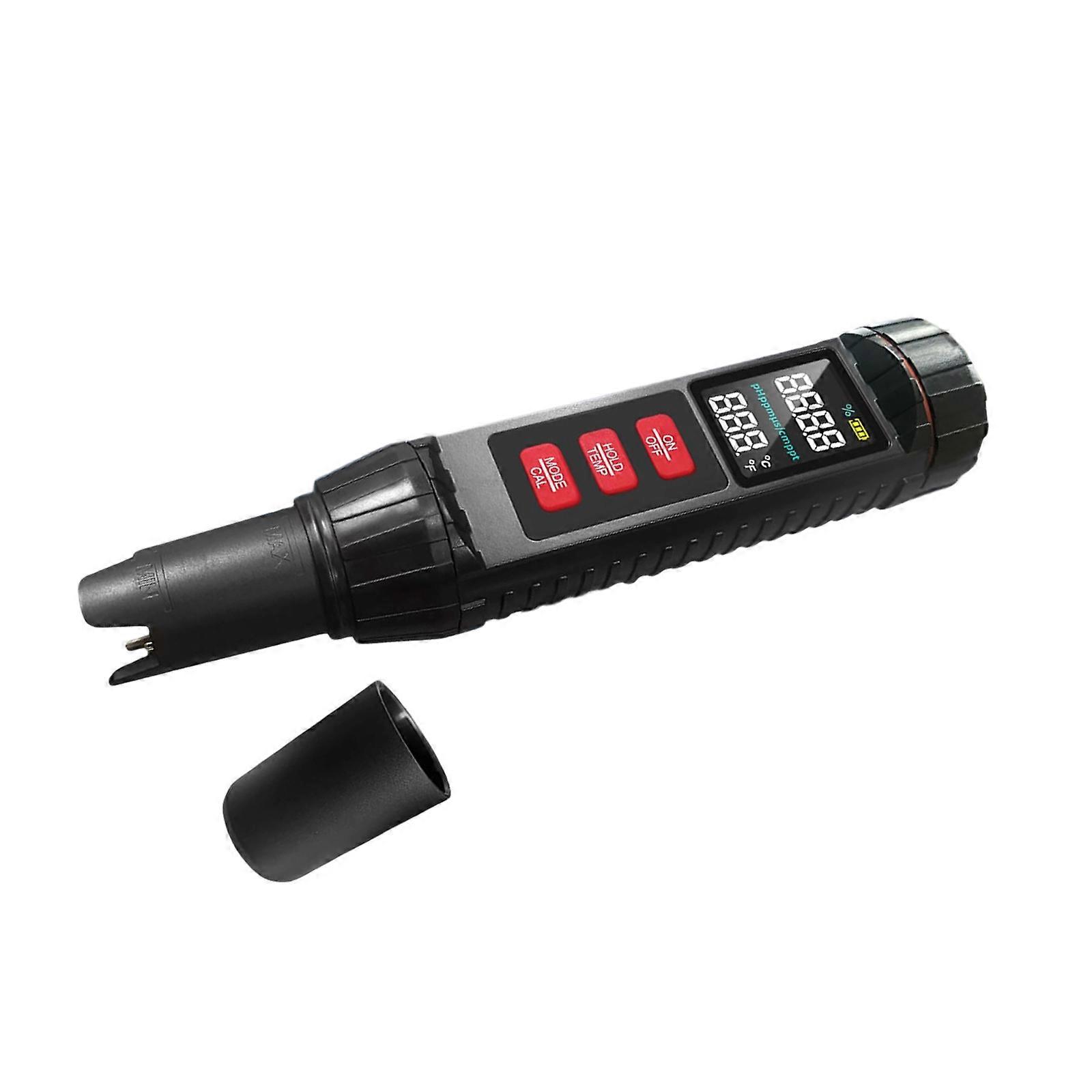 Water Quality Monitor Analyzers Tester LCD Color Screen Water Quality Testing Instrument Water Quality Analyzers Multicolor