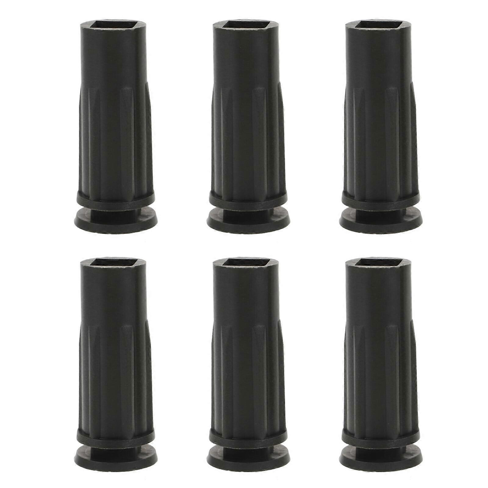 6Pcs Plastic Xmas Tree Bases Practical Xmas Tree Holders Tree Fixators Black