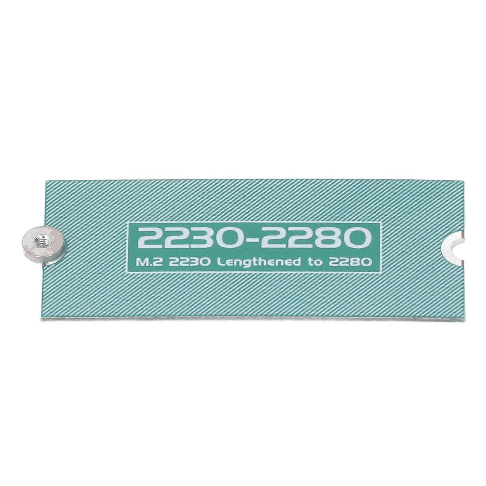 M.2 NGFF NVMe Length Extend Adapter Bracket M.2 SSD Extension Bracket Card Plate Extended Transfer Card for 2230 to 2280