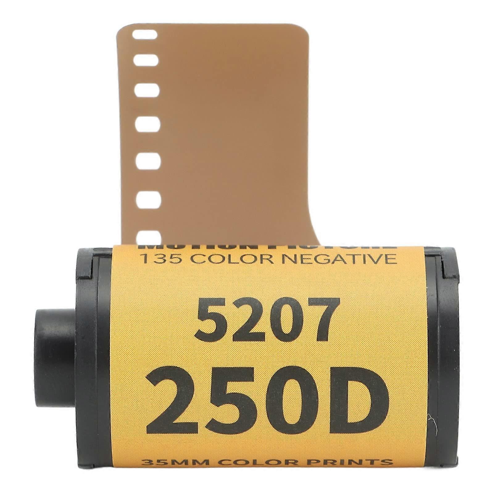 35mm Color Print Film 200250 ISO ECN2 Process Wide Exposure Roll for 135 Cameras 8 Sheets