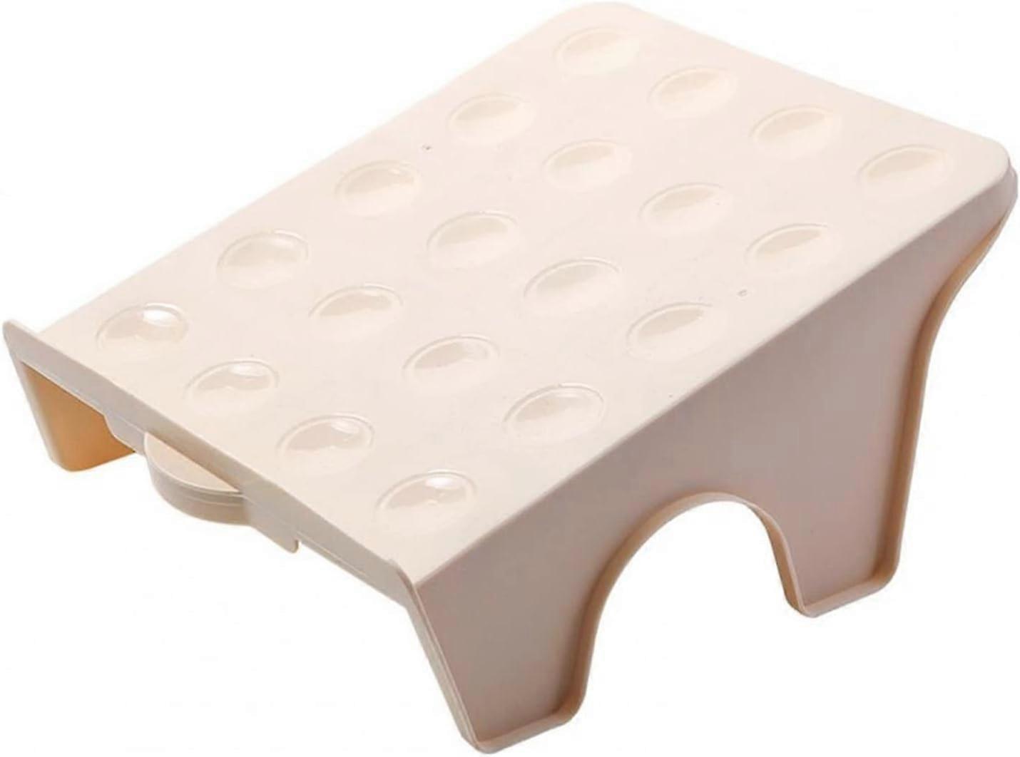 Shoe Rack Organizer with NonSlip WearResistant Design for SpaceSaving Footwear Storage (Khaki)