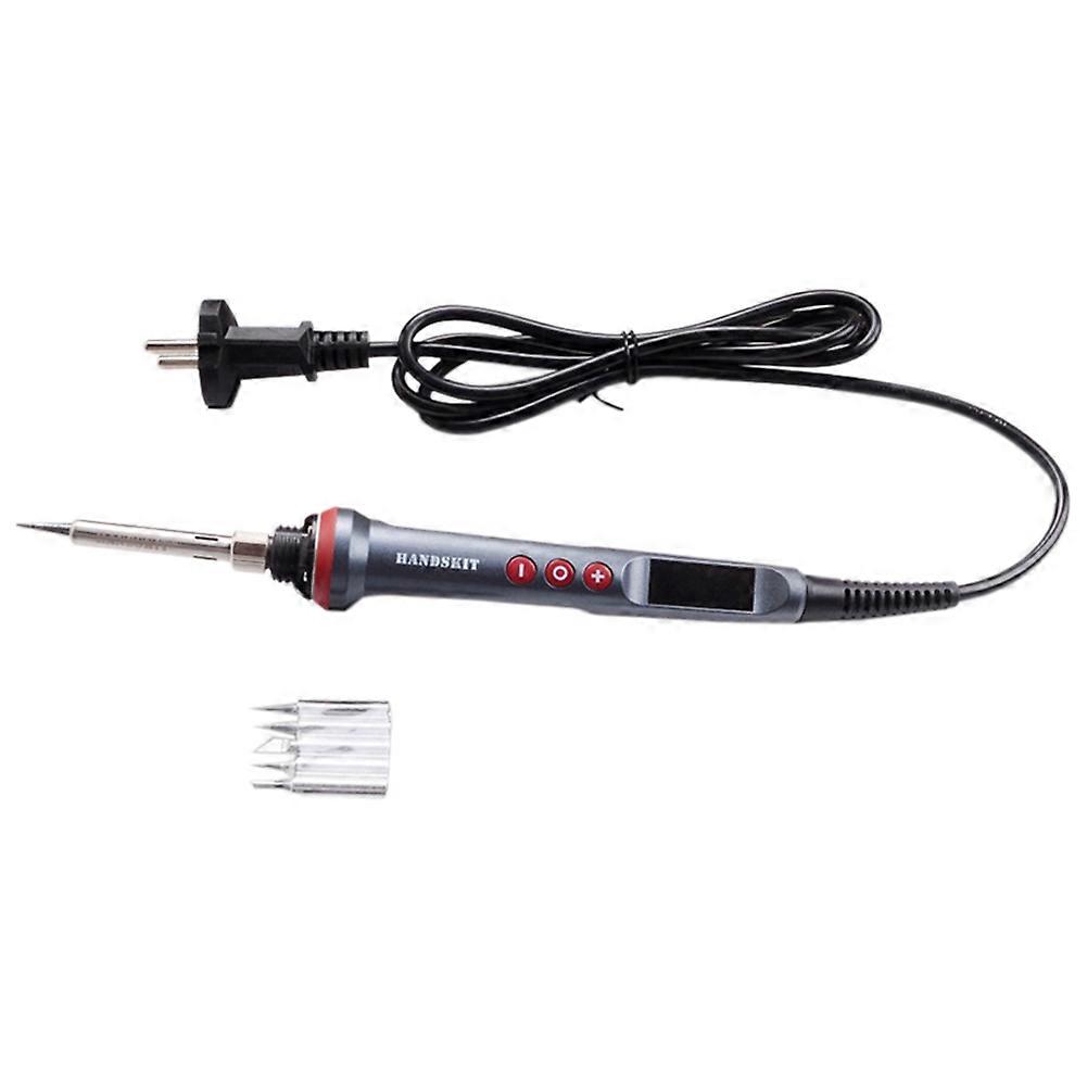  90W Digital Display Lcd Electric Soldering Iron Digital Temperature Adjustment Electronic Welding Tool EU Plug