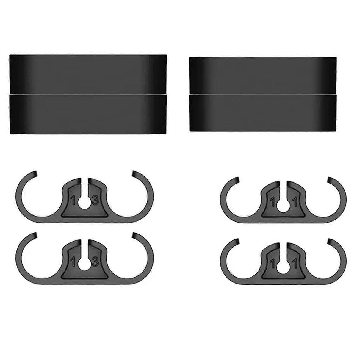 Universal Computer Water Cooler Tube Pipe COMB Arrange Fixed Buckle Clip PC DIY Accessory Clips Blac