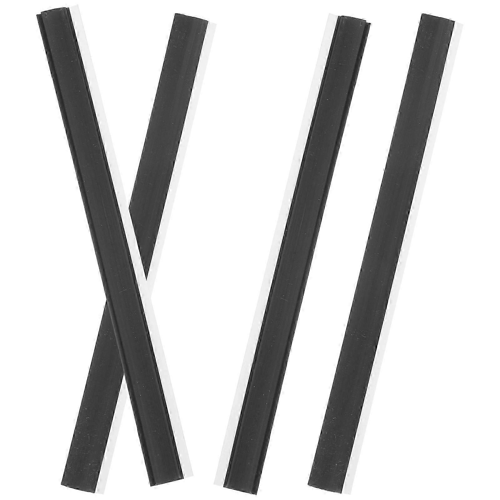 2Pcs Dustpans Edges Dust Pan Inlet Pressing Strips Garbage Shovel Edge Protector Replacement