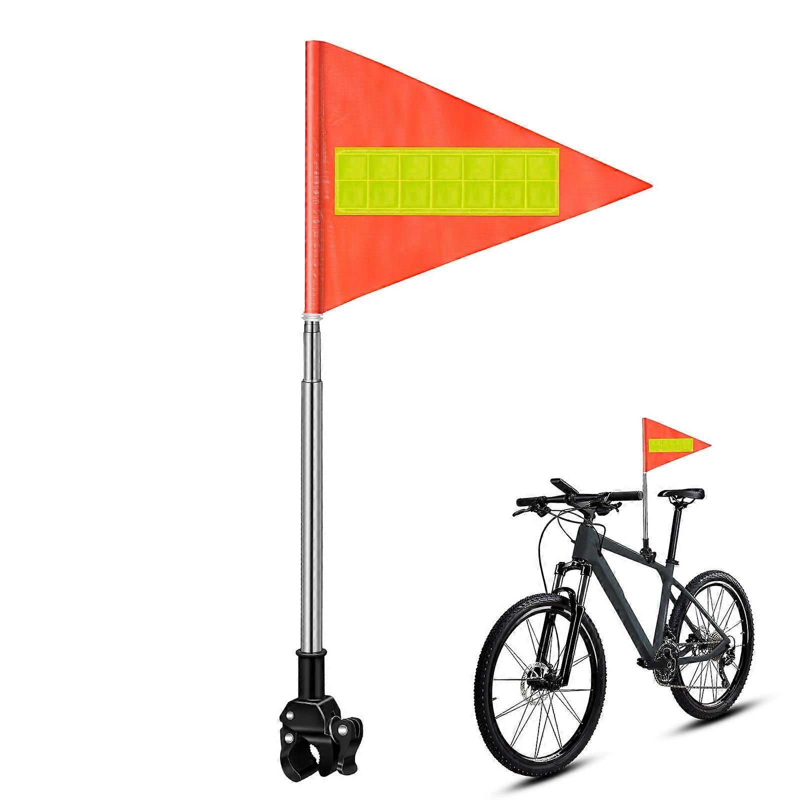 Cart Flag Pole Safety Flag for Enhanced Visibility