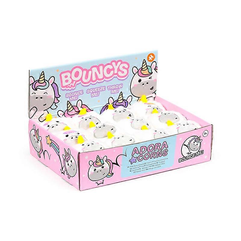 High Bounce Plush Ball Toy - Unicorn Magic 1 Pack