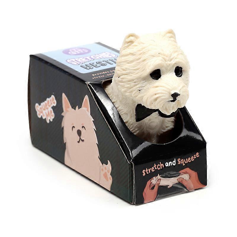 Elastisk fidget-leke - West Highland Terrier 1-pakning