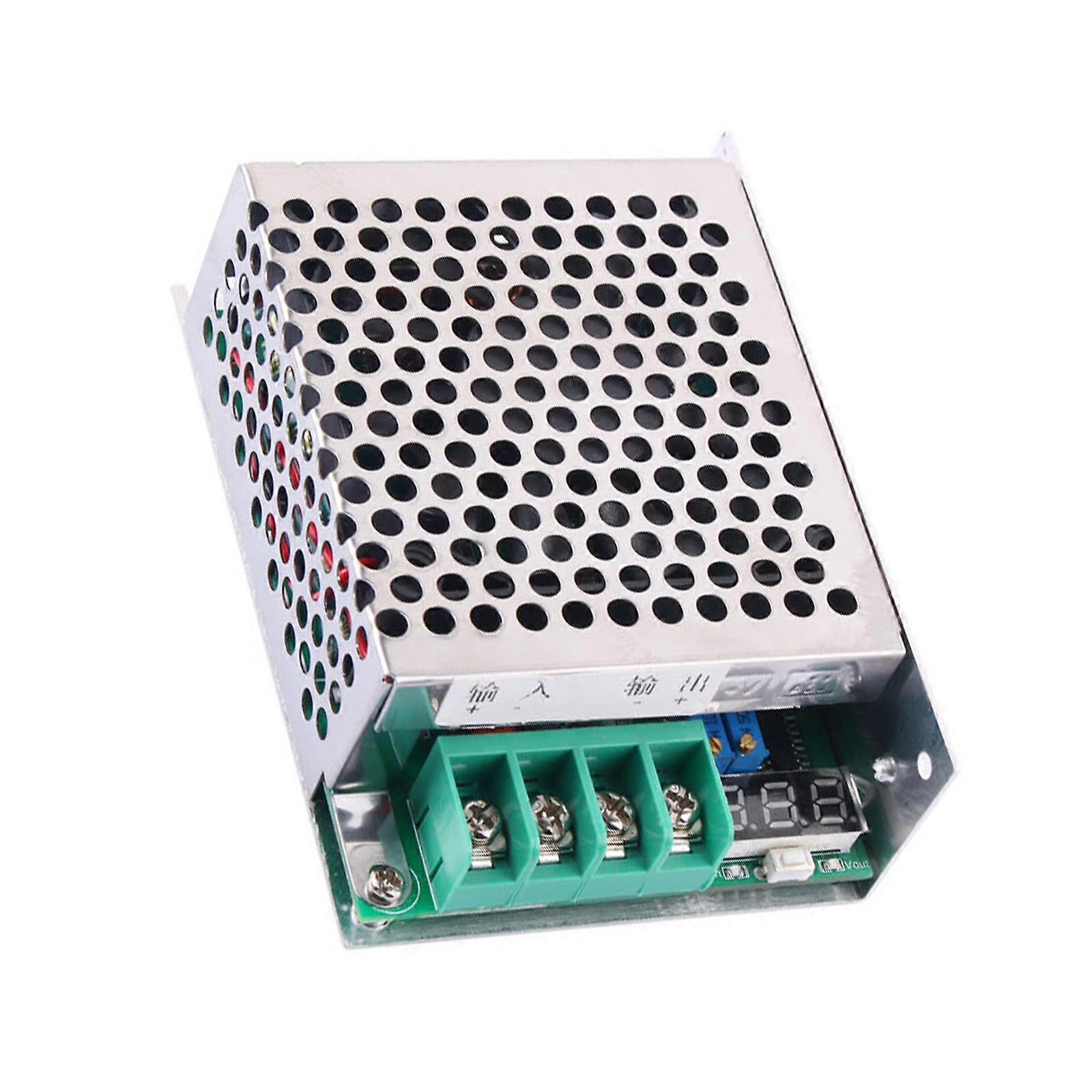 Energy Efficient Adjustable Boost Converters Module Up To 96% Efficiency 600W Power Wide Input for Various Devices Multicolor