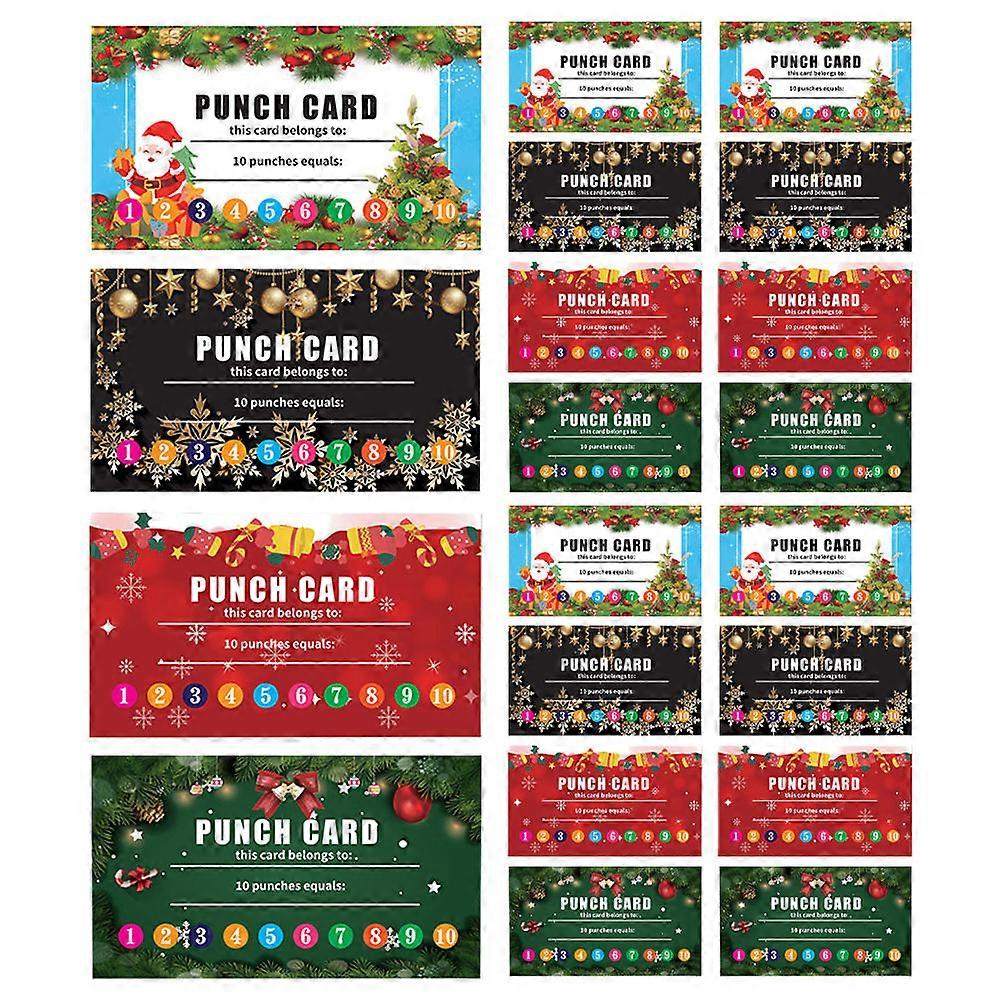 Versatile Reward Punch Cards for Classroom Behavior 100Pcs Multi Color