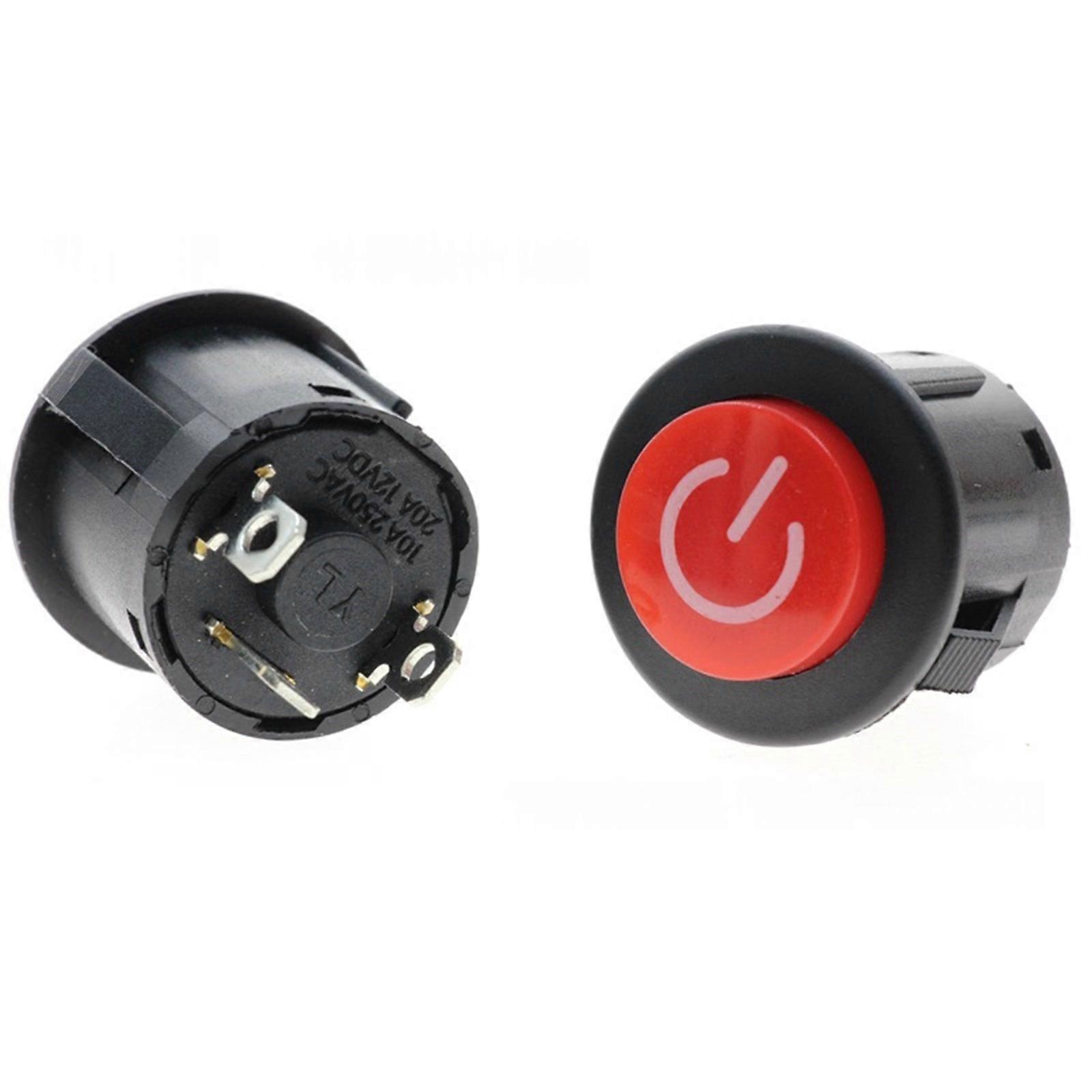 Stable Ride On Toy Power Button Replacement Part For Kids Outdoor Ride On Car Toy Easy Installation Repairing Accessory Multicolor