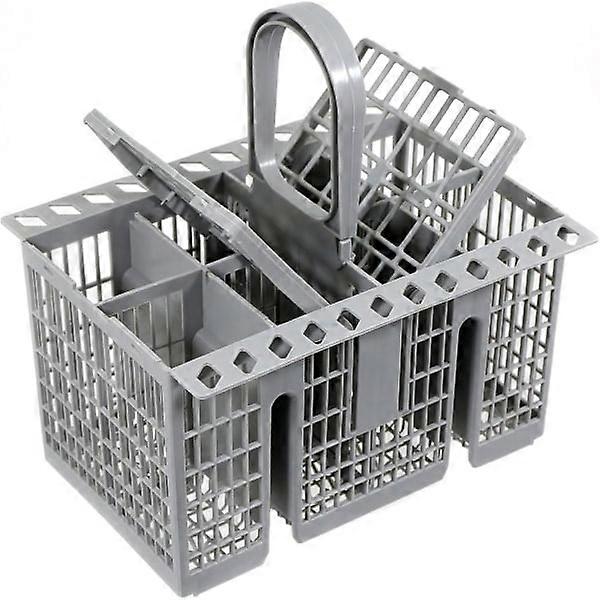 Dishwasher cutlery basket (removable handle)