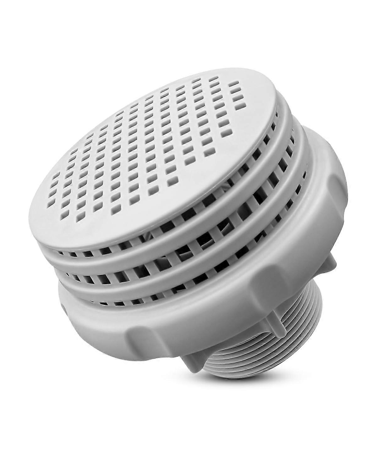 4PCS Pool Strainer Connector Kit with Secure Threaded Seal for Intex Swimming Pool Filter Replacement