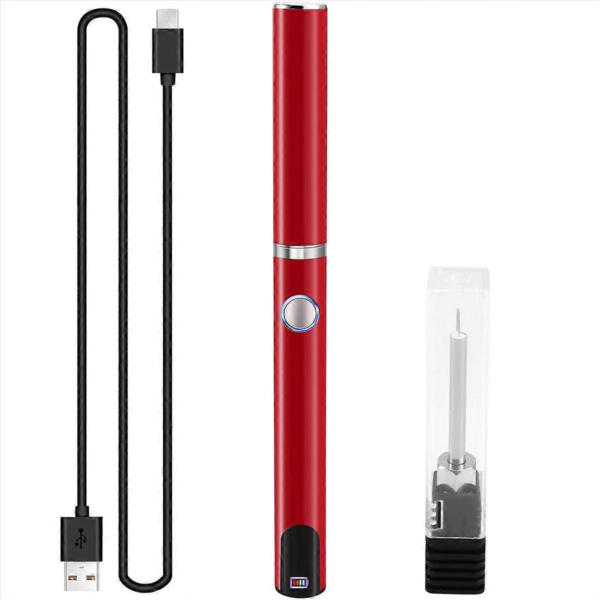 Adjustable 510 Thread Mini Soldering Iron Kit USB Soldering Iron H