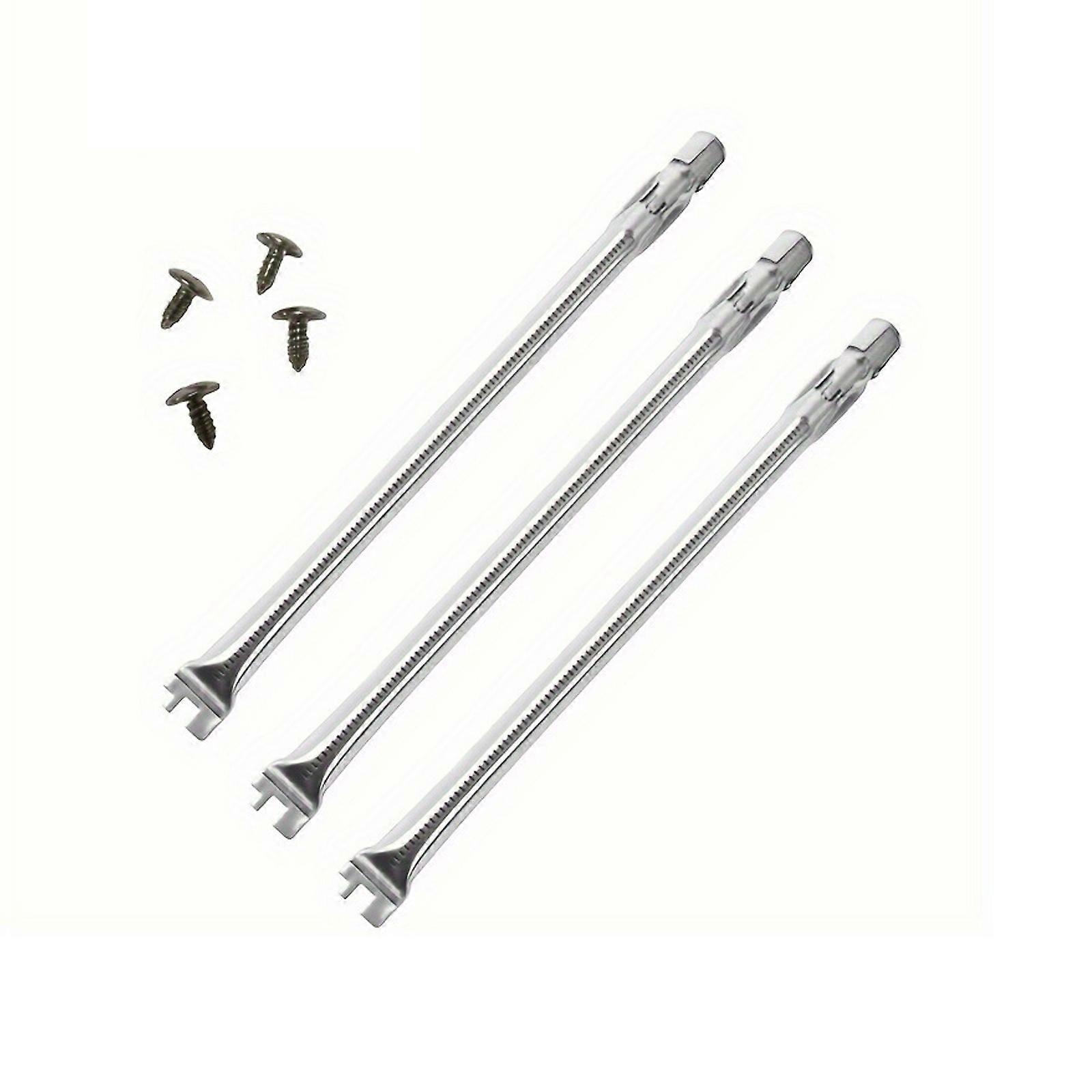 Long Lasting Metal Burners Tube Set Metal Texture Suitable for Enhanced Grill Component with Comprehensive Guide Multicolor