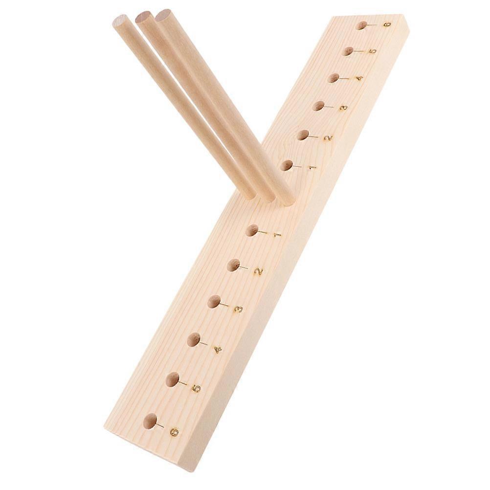 Ribbon Bow Maker Wooden Bow Maker Tool for DIY Ribbon Crafting