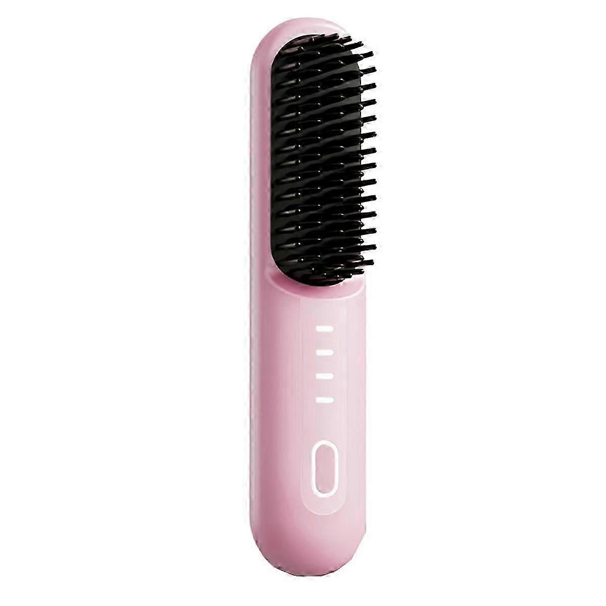 Wireless Lazy Straight Hair Comb: Negative Ion Hair Care, Portable, Char Comb-JJ