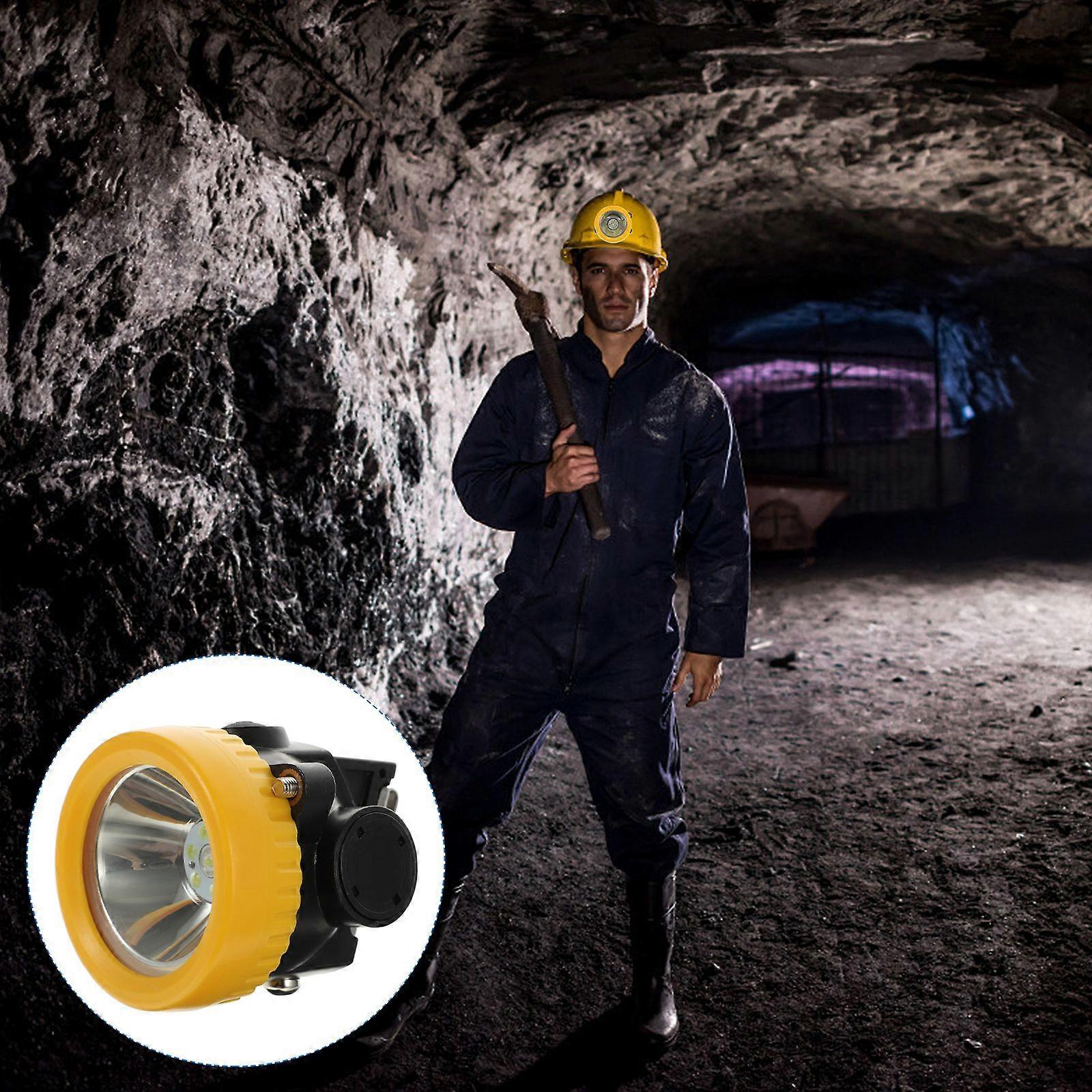 Safety Mining Headlamp Clip-on Explosion Proof LED Lighting for Helmet US Plug