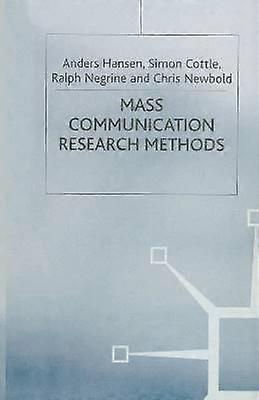 Mass Communication Research Methods