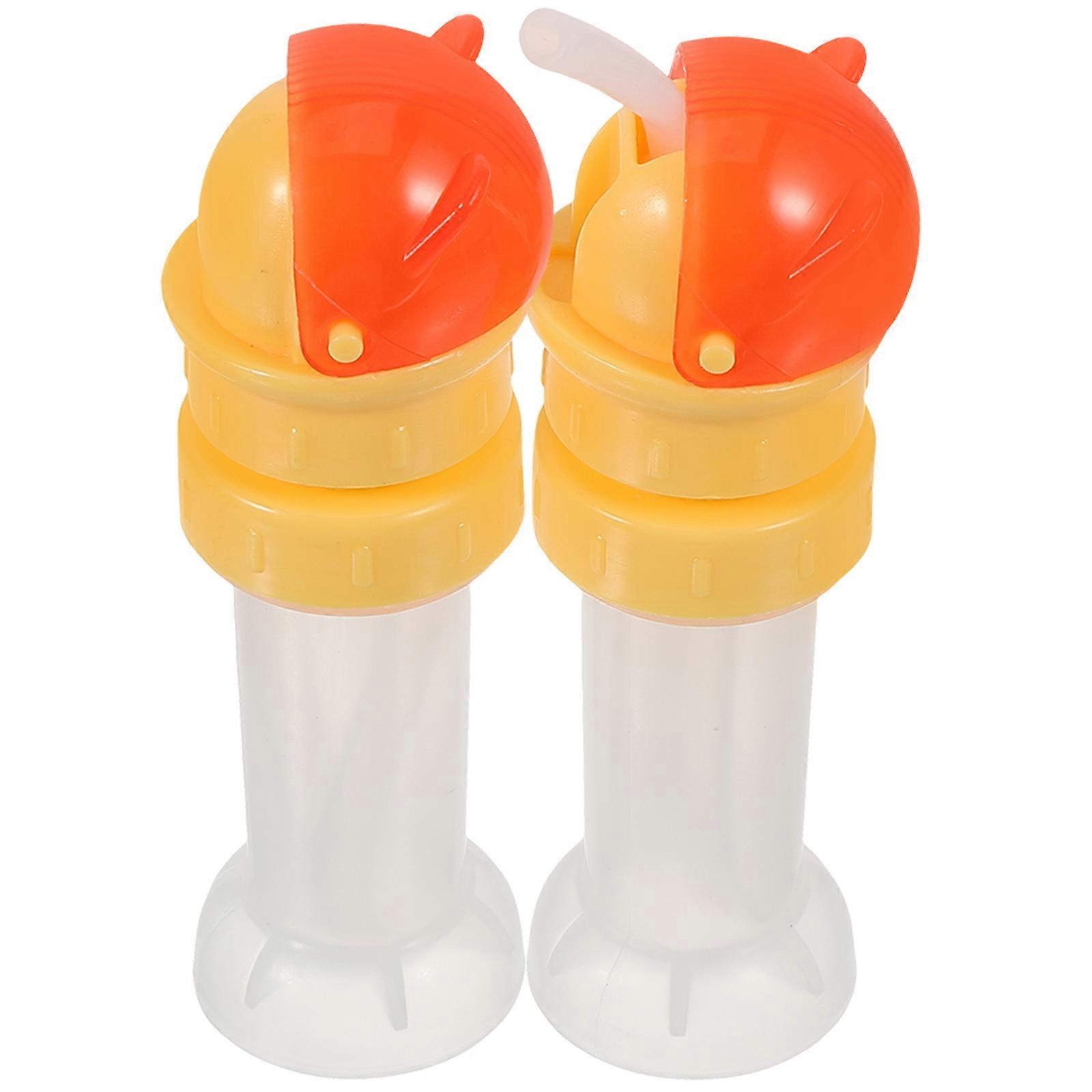 Water Bottle Straw Spillproof Lid for Bottle Replacement Lid 2Pcs