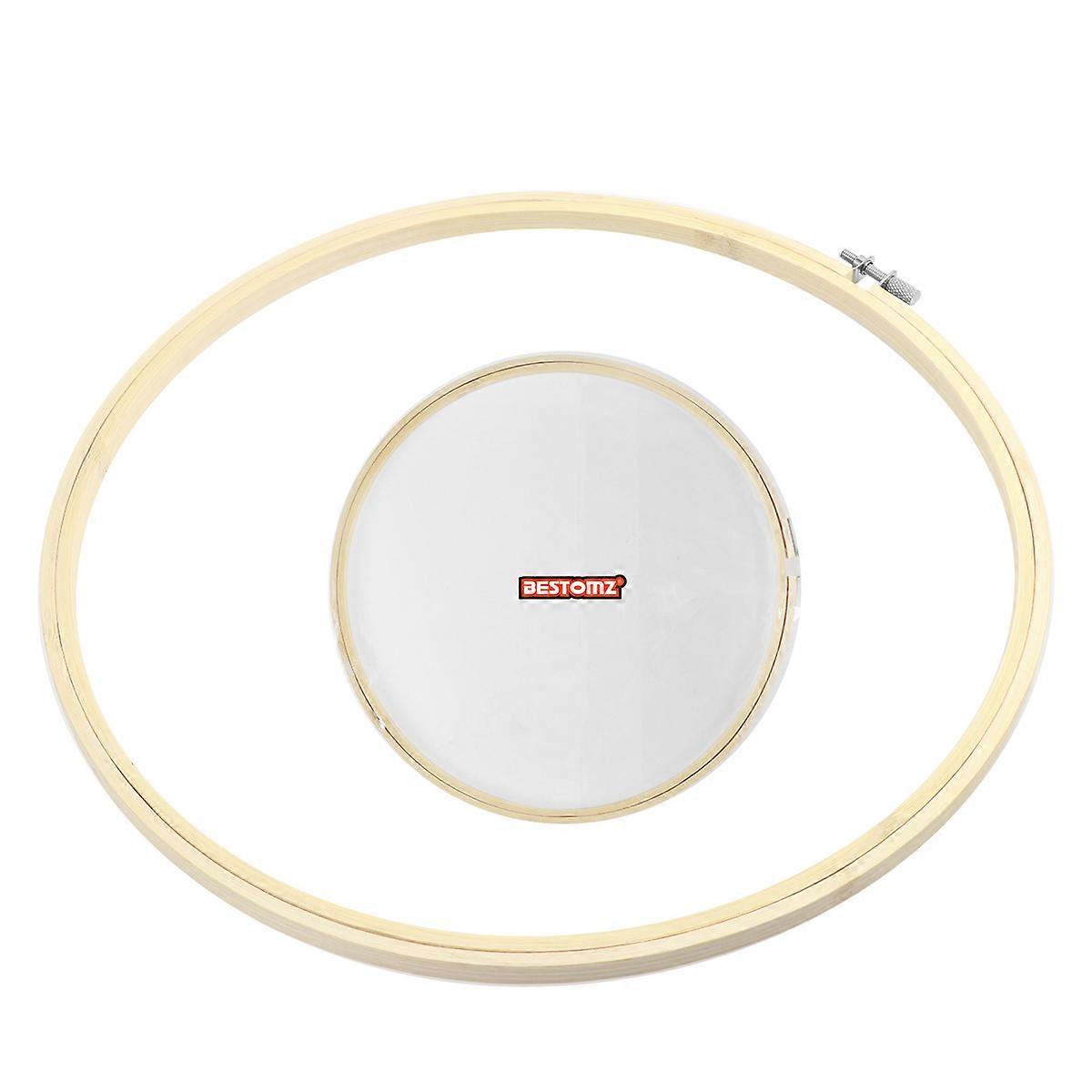 Cross Stitch Ring Bamboo Circle Embroidery for Embroidering 1Pcs