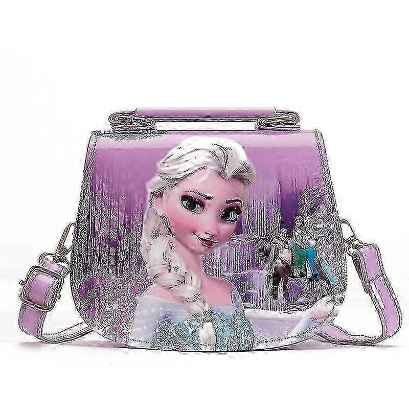 2025 Frozen 2 Elsa Princess Shoulder Bag Girl Kids Handbag Shopping Bags
