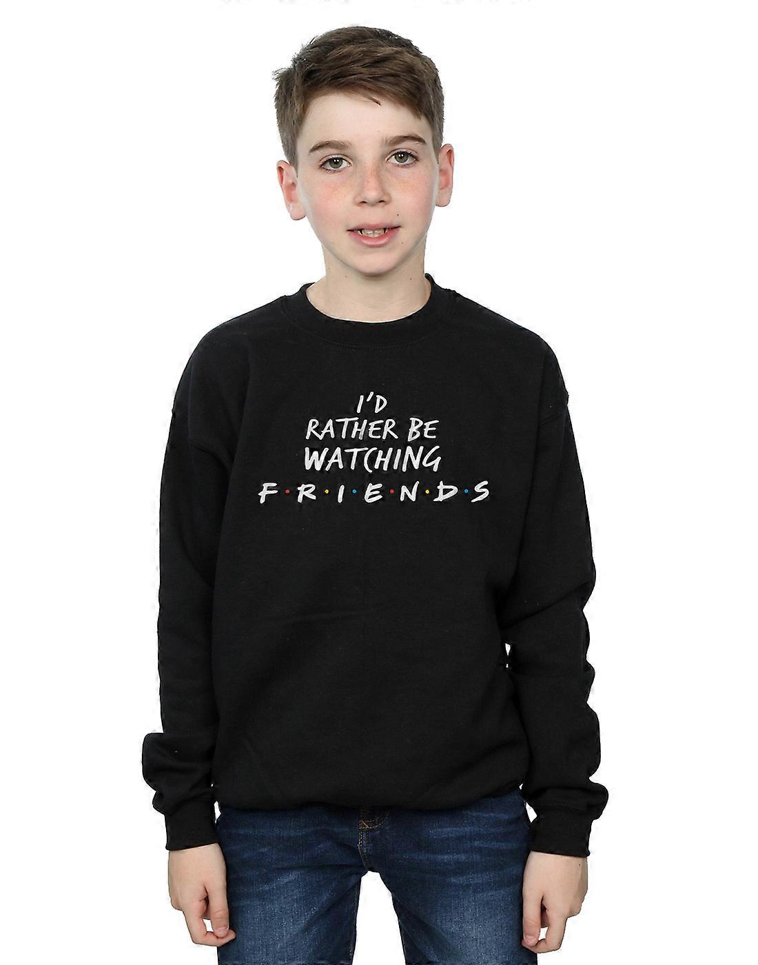 Friends Boys Rather Be Watching Sweatshirt