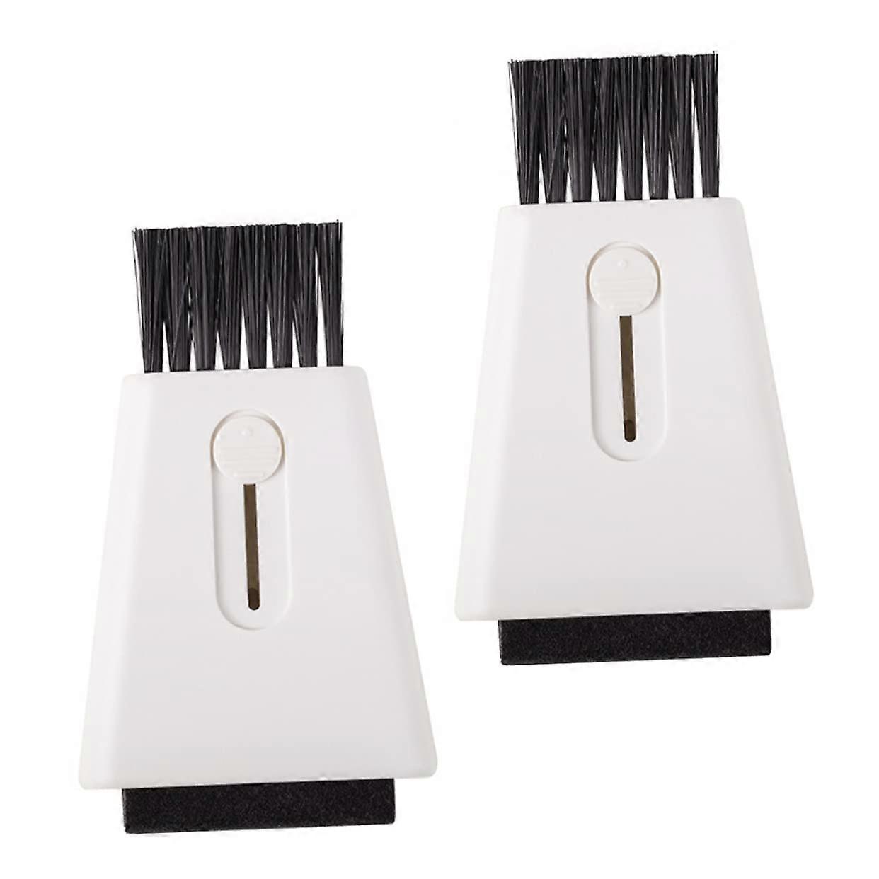 2pcs Double Head Keyboard Cleaning Brush for Desktop Laptop and Camera Dust Removal
