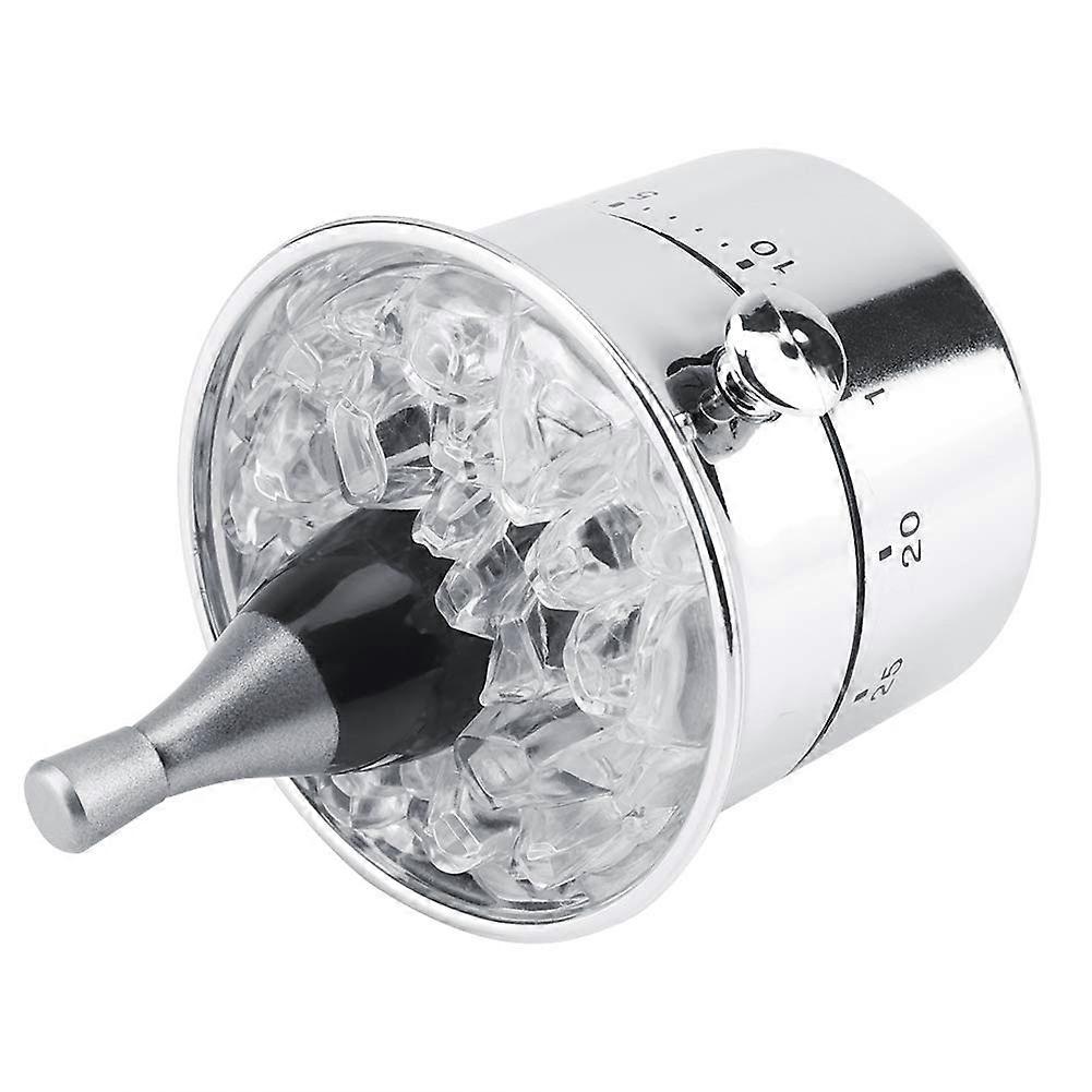 Stainless Steel Kitchen Timer 60 Minutes Loud Ringing Wind Up Mechanical Timer for Cooking