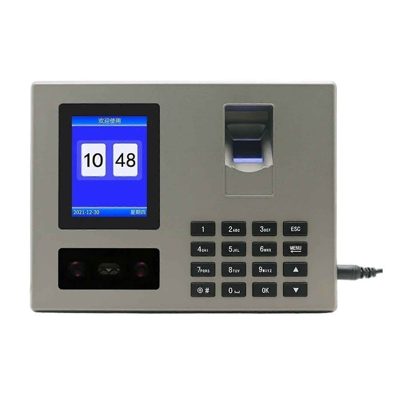Biometric Attendance Machine FA03 with Face and Fingerprint Recognition, Password Access, MultiShift Support
