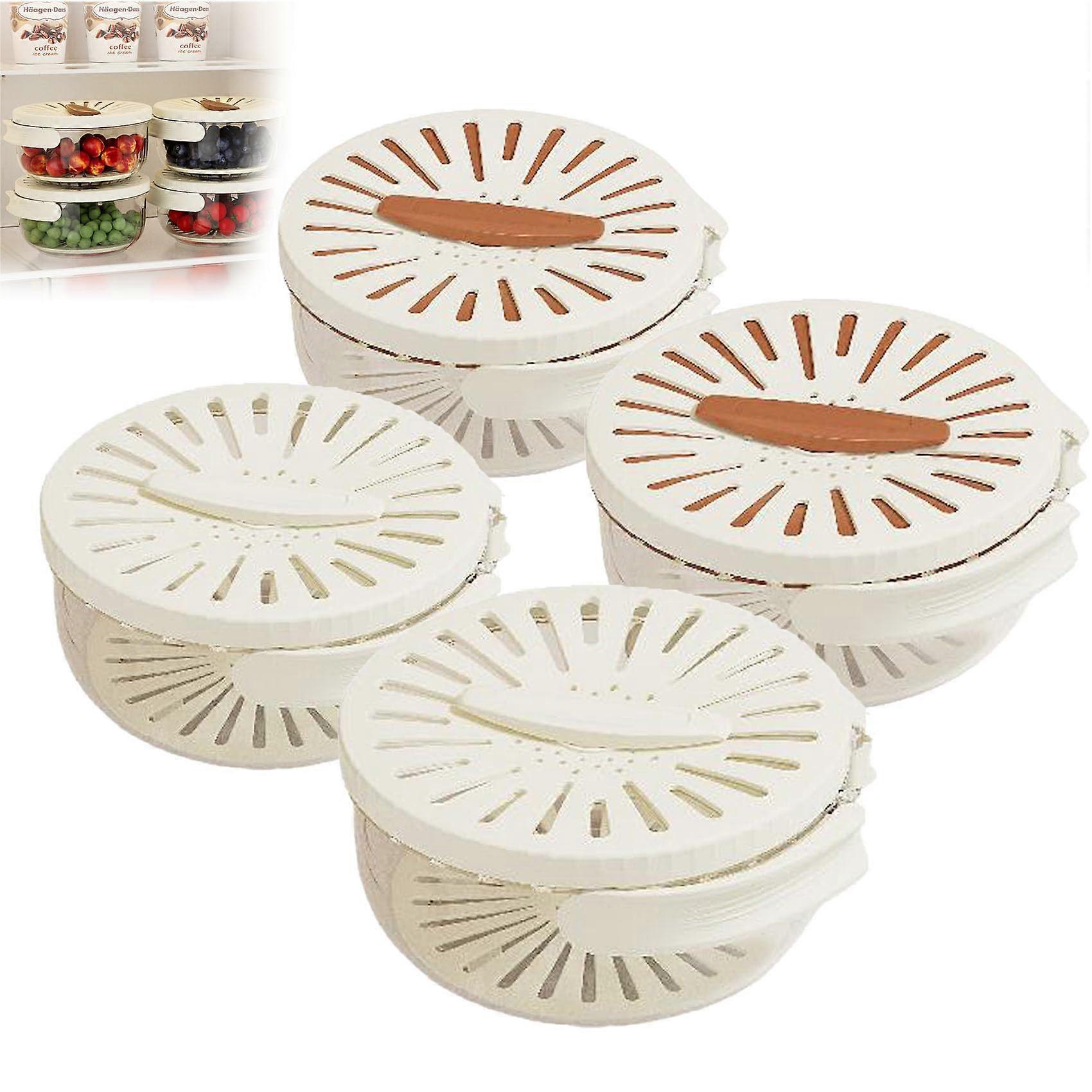 2 in 1 Fruit and Vegetable Strainer Bowl with Airtight Lid, Large Double Layer Colander Set