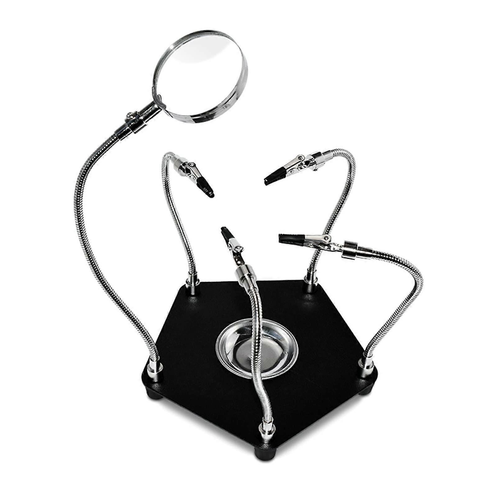 Soldering Helping Hands with 360° Rotating Clips, PCB Holder for Electronics  and Craft