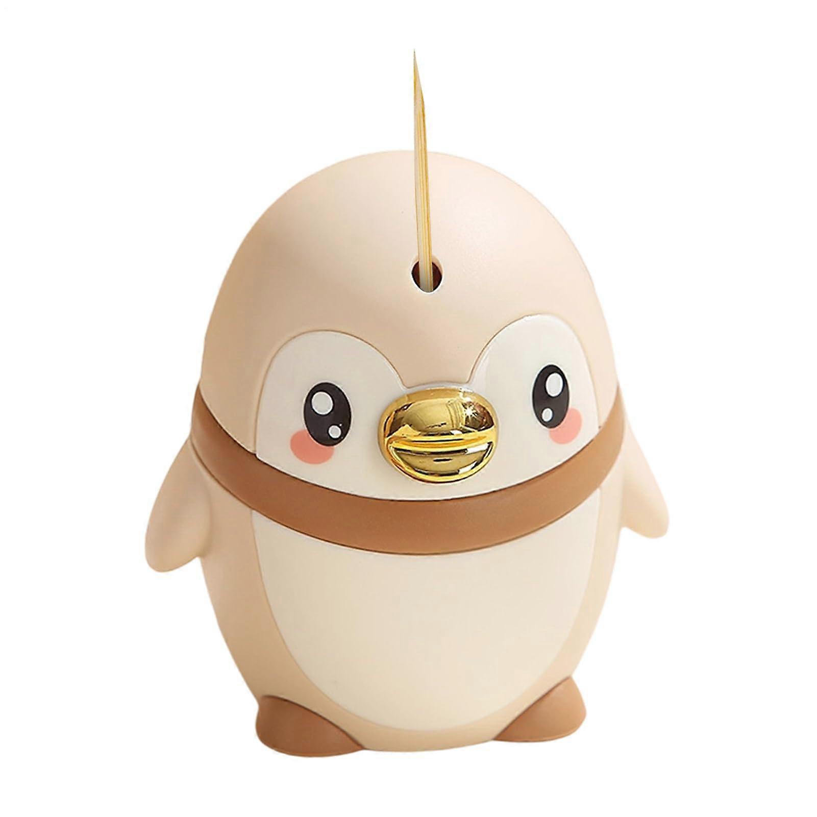 Toothpick Dispenser SemiAutomatic Hygienic Holder with Large Capacity ScratchResistant for Kitchen Dining