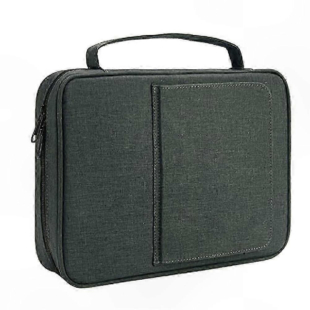 Waterproof Book Tote for Bible, Tablet, and Electronics Storage with Organizer Compartments