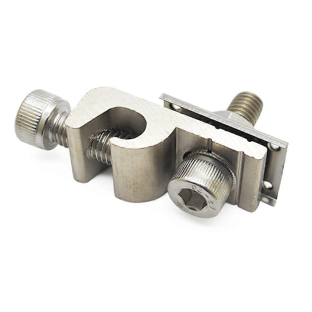 Solar Grounding Lug Bracket for Solar Panel Rail, Durable Metal Grounding Clip, Reliable Connection (1pc)