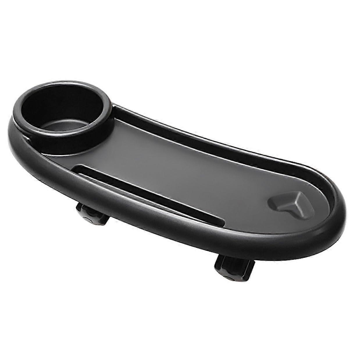 Universal Detachable Stroller Snack Tray with Builtin Cup Holder, Easy Install and Secure Fit