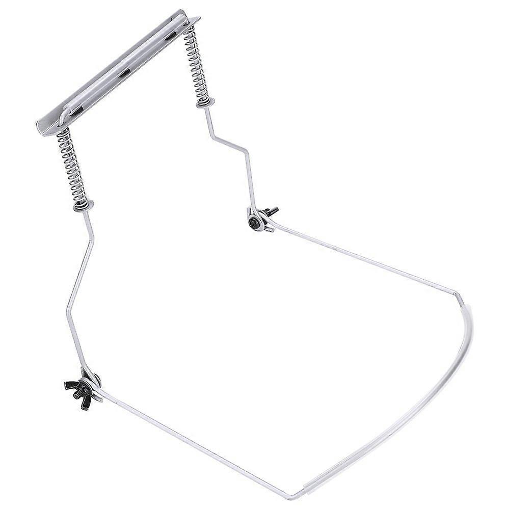 Adjustable Metal Harmonica Neck Holder Stand for 10 Hole Harmonica with Soft Neck Padding