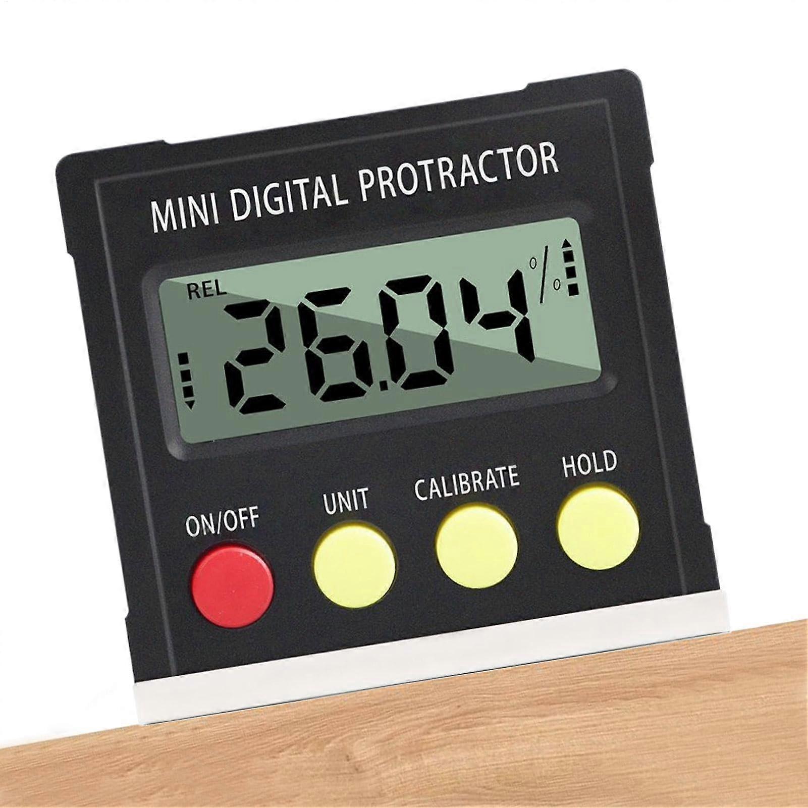 Magnetic Digital Angle Finder and Electronic Inclinometer with  Precision Measurement for Construction