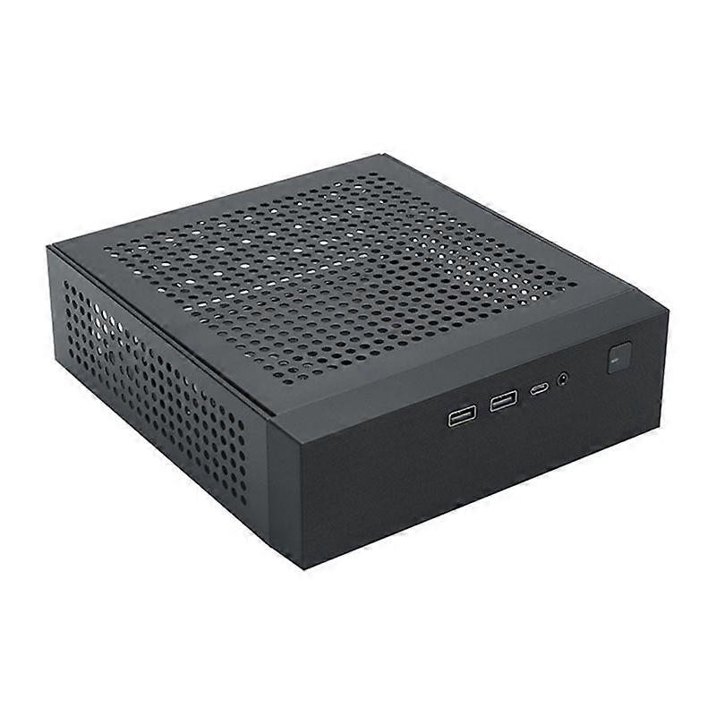 M09 HTPC Host Mini ITX Computer Chassis DC Power Supply Computer Case