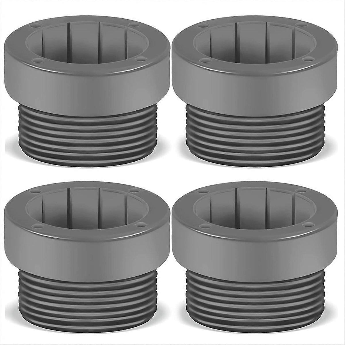 Pool Umbrella Stabilizer Adapter Threaded Adapter Set Grey